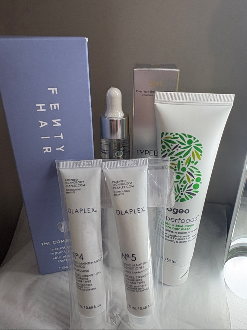 Fenty Hair TYPEBEA Briogeo Olaplex Luxury Sephora Hair Bundle New Unused